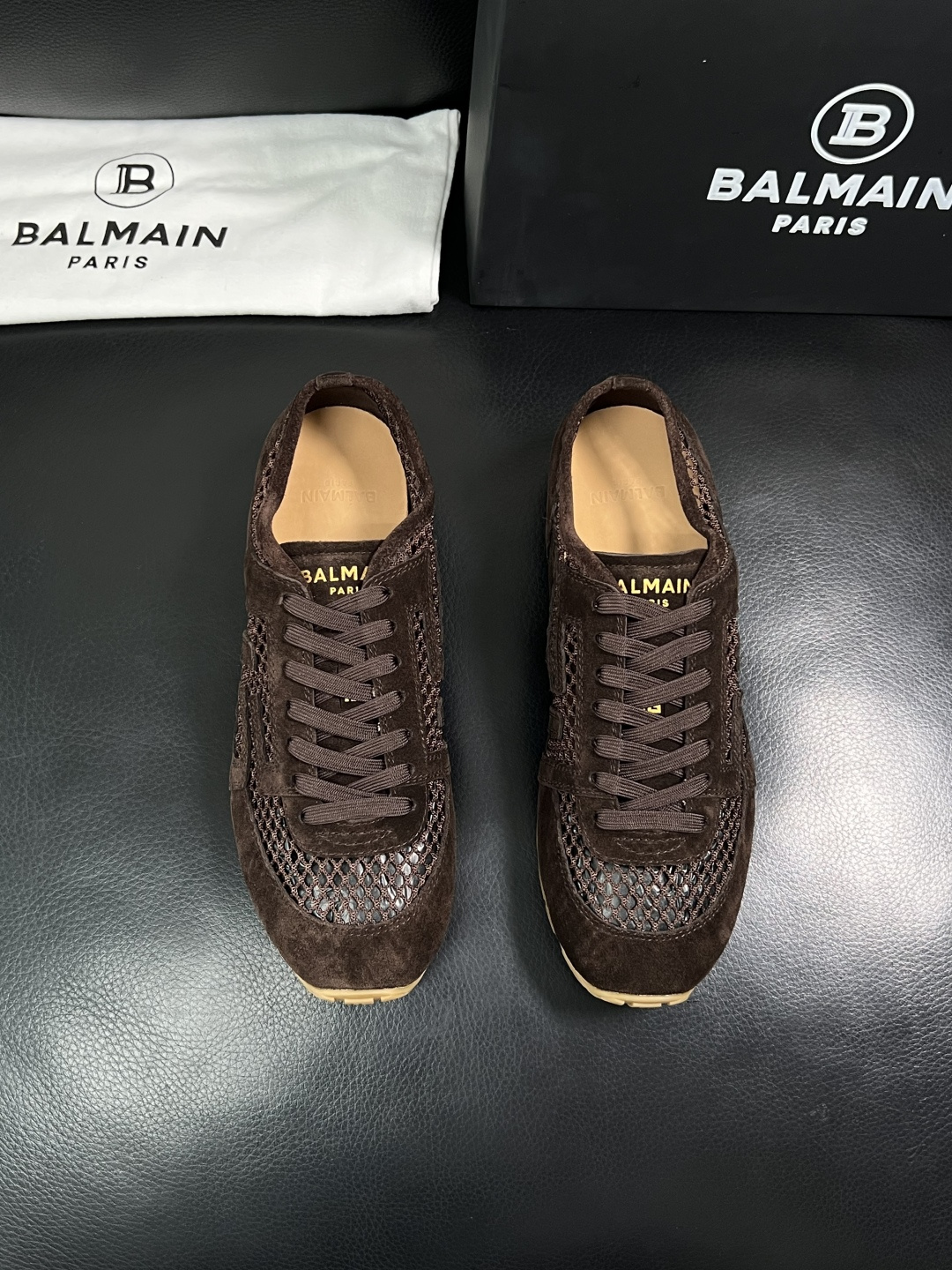 ⚠️只换码不退⚠️    BALMAIN  高品质  顶级工艺品  巴尔曼  专柜新品同步，鞋面意大利进