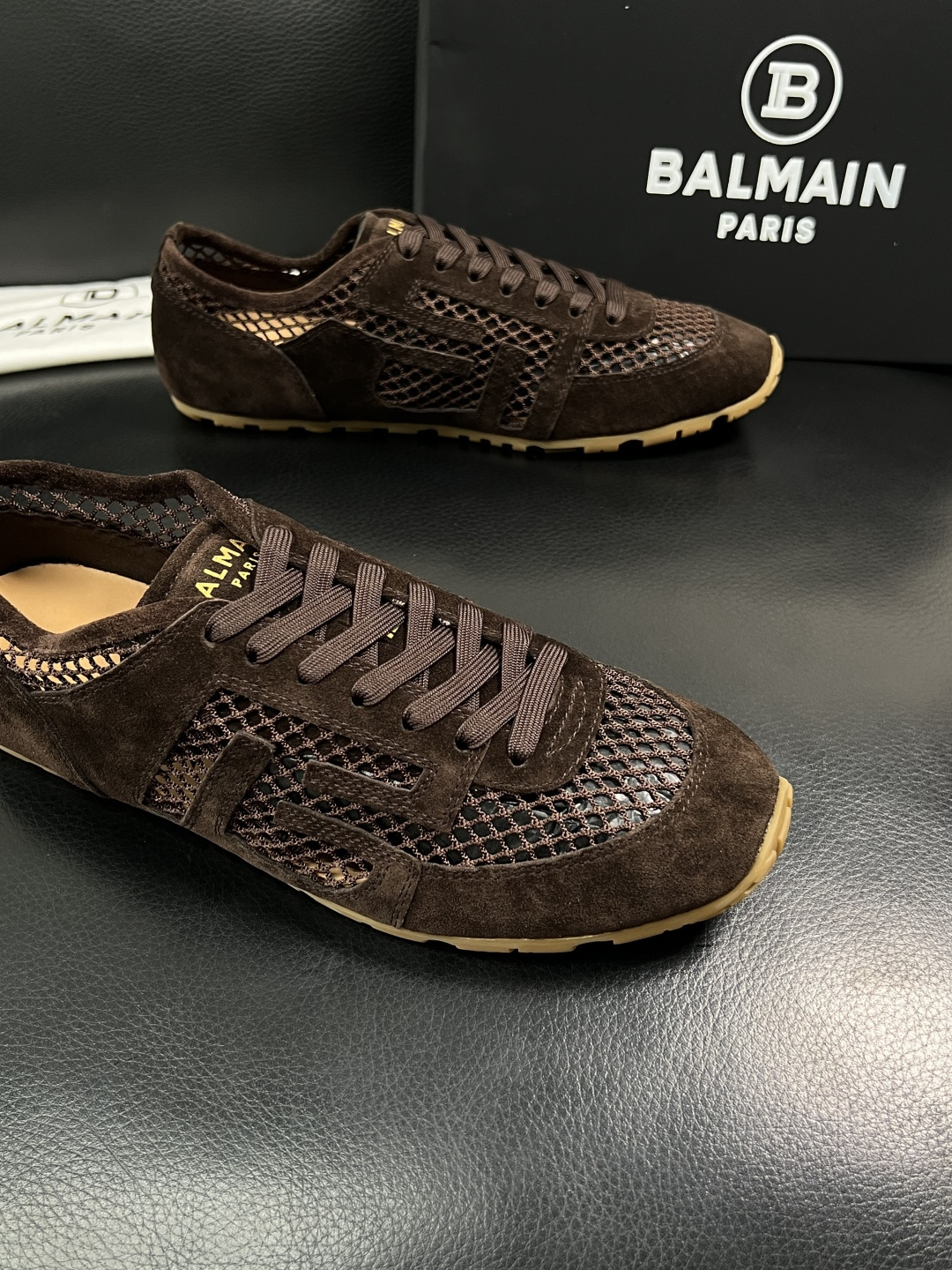 ⚠️只换码不退⚠️    BALMAIN  高品质  顶级工艺品  巴尔曼  专柜新品同步，鞋面意大利进