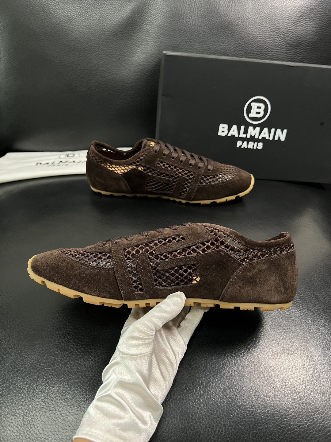 ⚠️只换码不退⚠️    BALMAIN  高品质  顶级工艺品  巴尔曼  专柜新品同步，鞋面意大利进