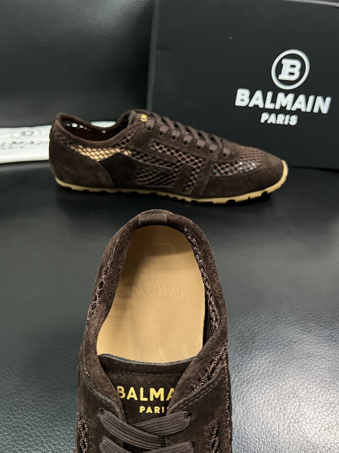 ⚠️只换码不退⚠️    BALMAIN  高品质  顶级工艺品  巴尔曼  专柜新品同步，鞋面意大利进