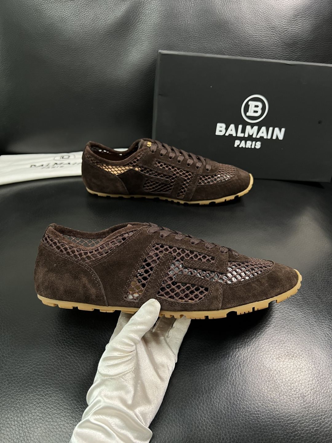 ⚠️只换码不退⚠️    BALMAIN  高品质  顶级工艺品  巴尔曼  专柜新品同步，鞋面意大利进