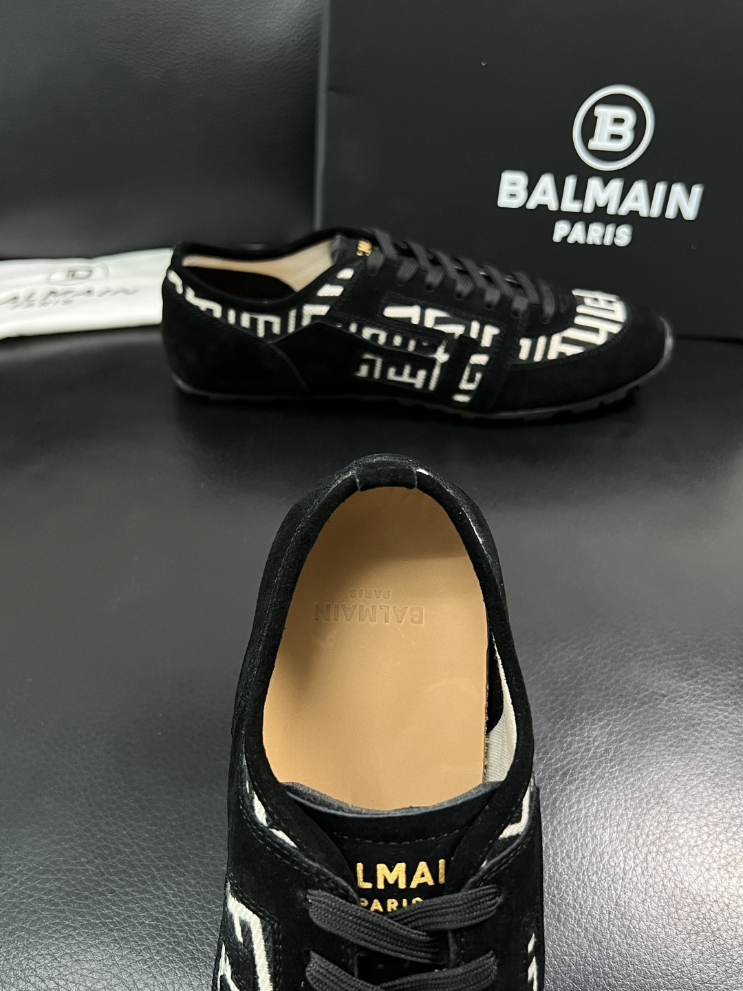 ⚠️只换码不退⚠️    BALMAIN  高品质  顶级工艺品  巴尔曼  专柜新品同步，鞋面意大利进