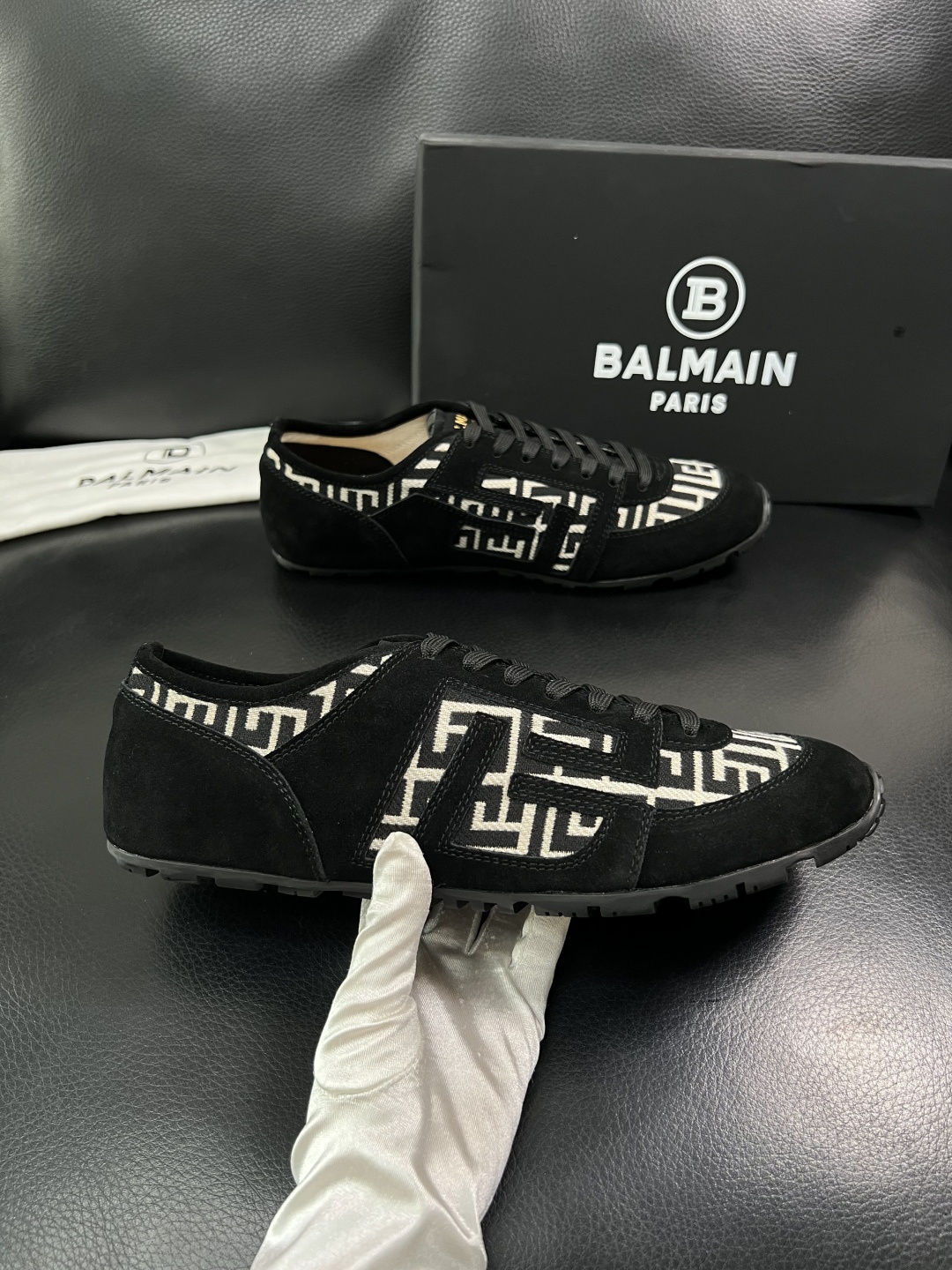 ⚠️只换码不退⚠️    BALMAIN  高品质  顶级工艺品  巴尔曼  专柜新品同步，鞋面意大利进