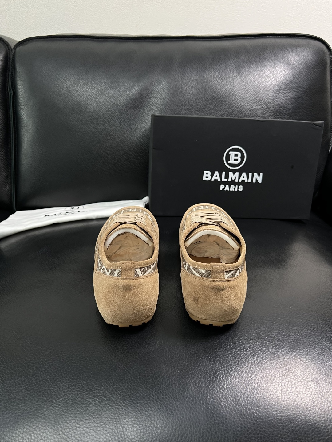 ⚠️只换码不退⚠️    BALMAIN  高品质  顶级工艺品  巴尔曼  专柜新品同步，鞋面意大利进
