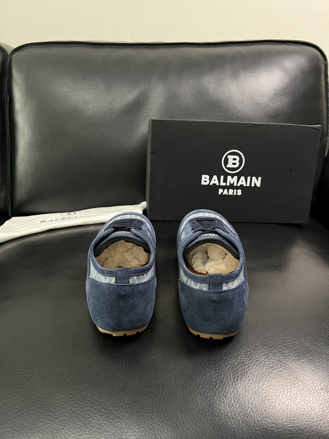 ⚠️只换码不退⚠️    BALMAIN  高品质  顶级工艺品  巴尔曼  专柜新品同步，鞋面意大利进