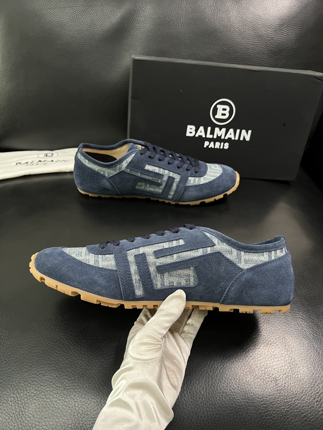 ⚠️只换码不退⚠️    BALMAIN  高品质  顶级工艺品  巴尔曼  专柜新品同步，鞋面意大利进