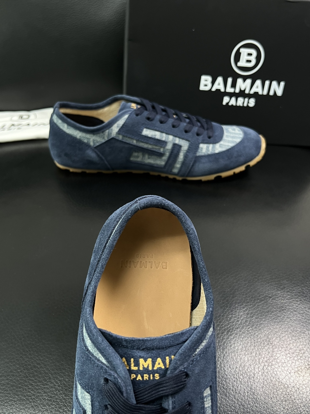 ⚠️只换码不退⚠️    BALMAIN  高品质  顶级工艺品  巴尔曼  专柜新品同步，鞋面意大利进