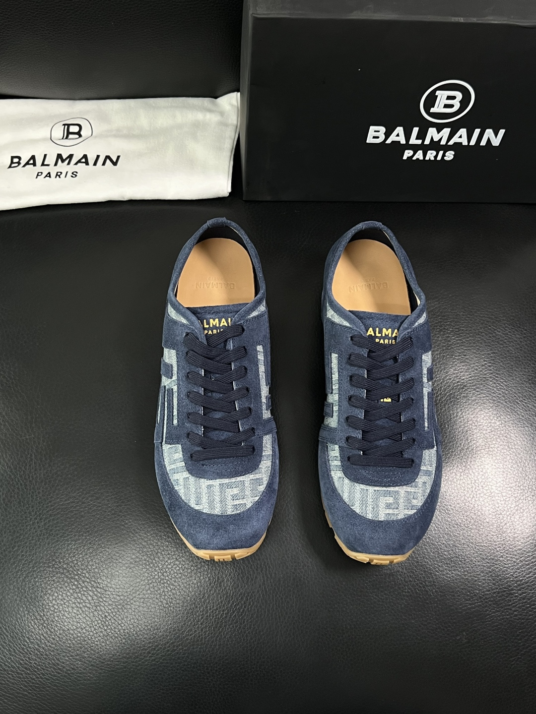 ⚠️只换码不退⚠️    BALMAIN  高品质  顶级工艺品  巴尔曼  专柜新品同步，鞋面意大利进