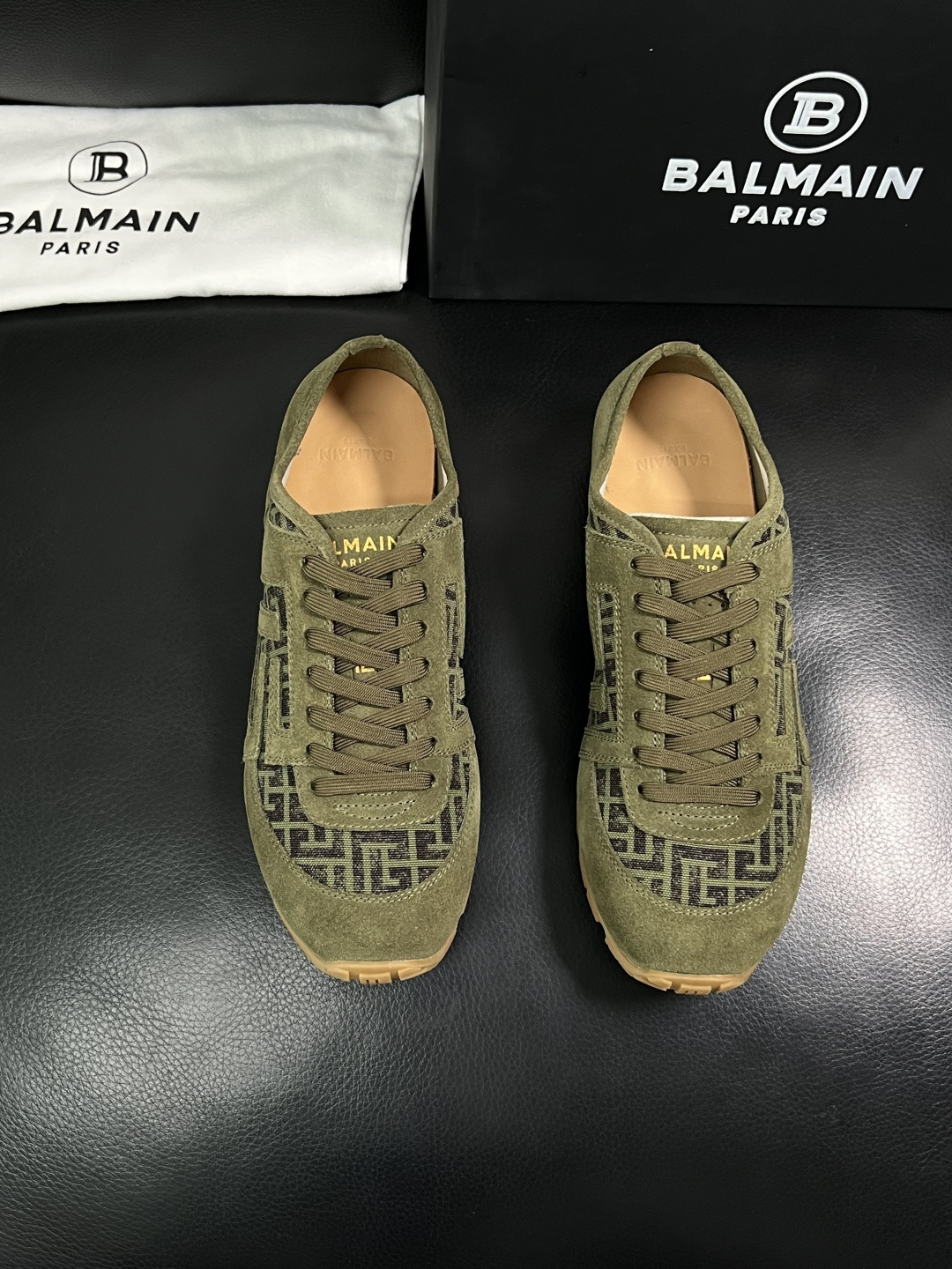 ⚠️只换码不退⚠️    BALMAIN  高品质  顶级工艺品  巴尔曼  专柜新品同步，鞋面意大利进