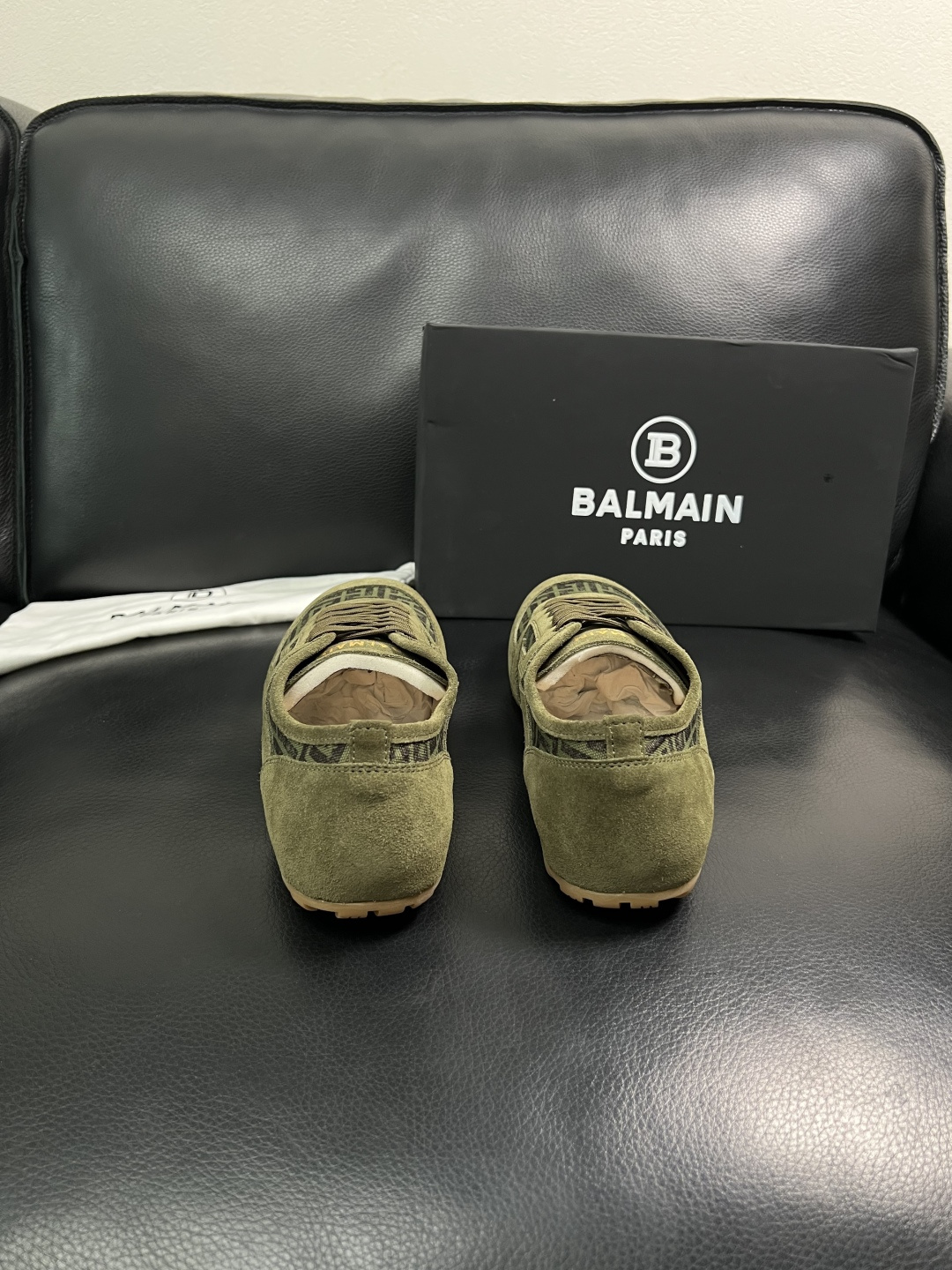 ⚠️只换码不退⚠️    BALMAIN  高品质  顶级工艺品  巴尔曼  专柜新品同步，鞋面意大利进