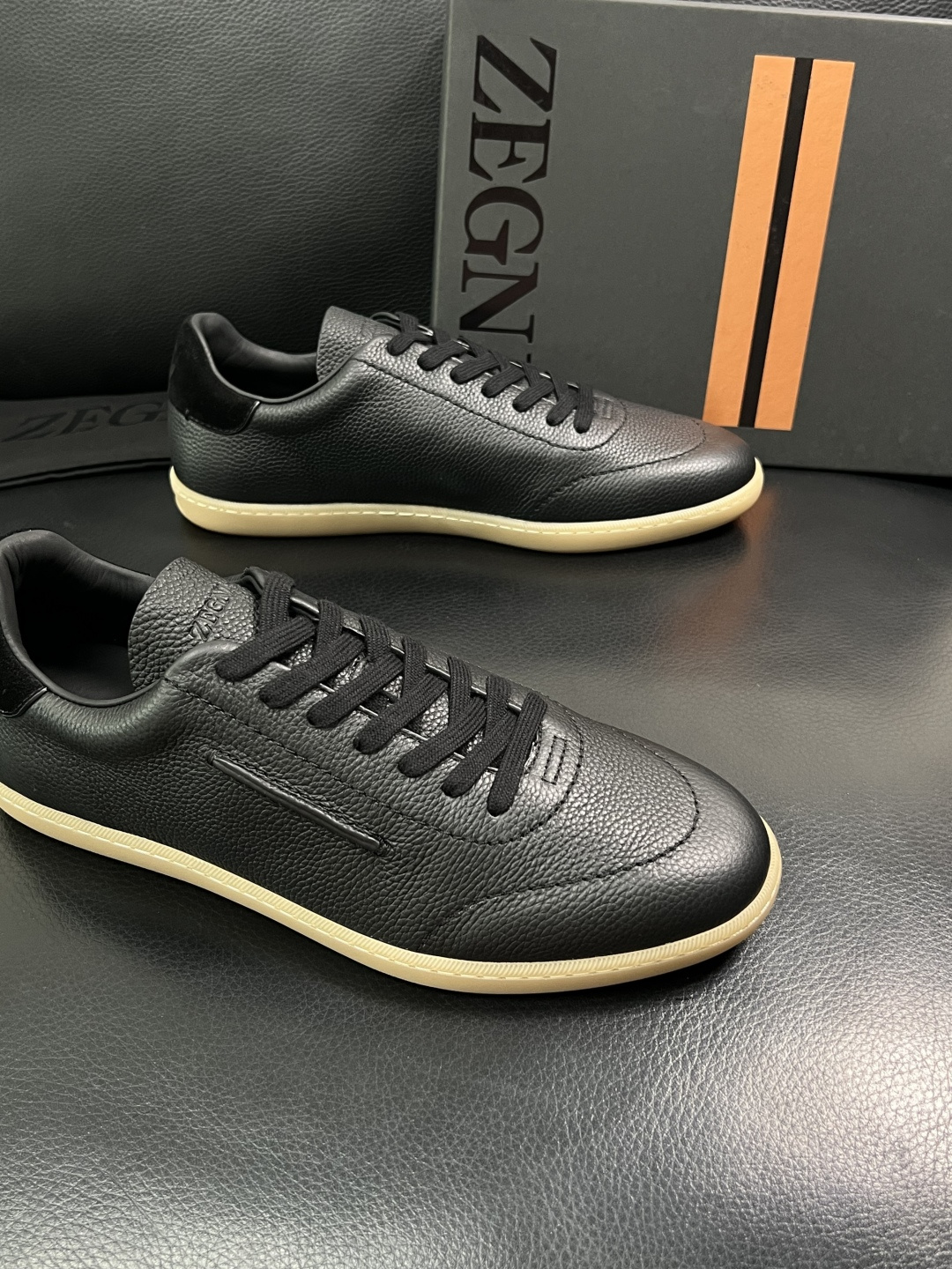 ⚠️只换码不退⚠️   Zegna  高品质  顶级工艺品  杰尼亚  专柜新款原厂配置，意大利进口牛皮