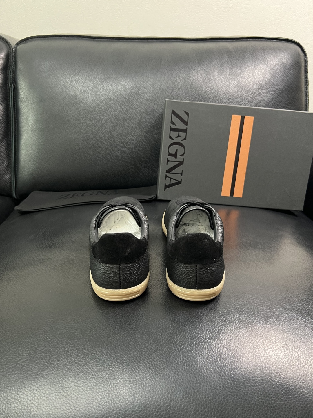 ⚠️只换码不退⚠️   Zegna  高品质  顶级工艺品  杰尼亚  专柜新款原厂配置，意大利进口牛皮