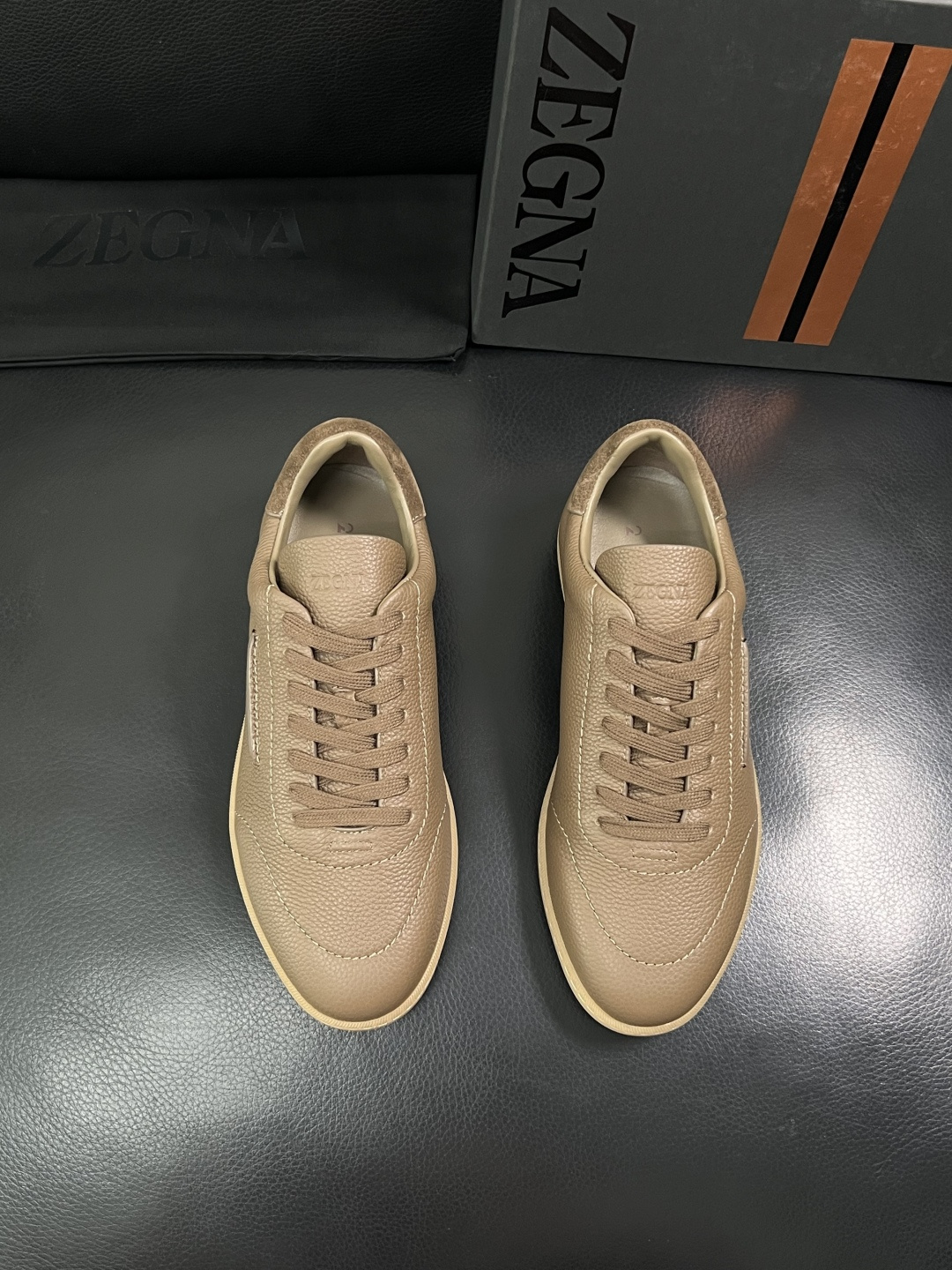 ⚠️只换码不退⚠️   Zegna  高品质  顶级工艺品  杰尼亚  专柜新款原厂配置，意大利进口牛皮