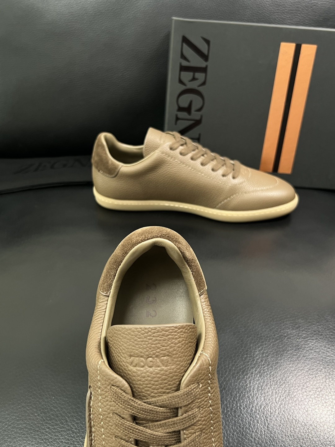 ⚠️只换码不退⚠️   Zegna  高品质  顶级工艺品  杰尼亚  专柜新款原厂配置，意大利进口牛皮