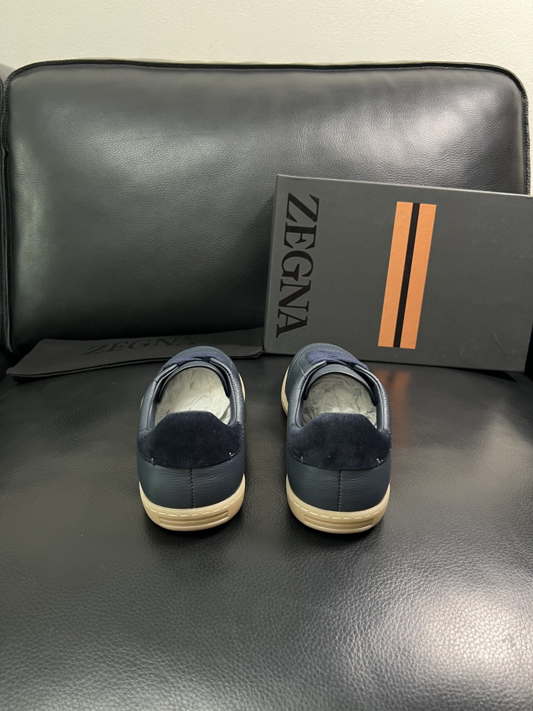 ⚠️只换码不退⚠️   Zegna  高品质  顶级工艺品  杰尼亚  专柜新款原厂配置，意大利进口牛皮