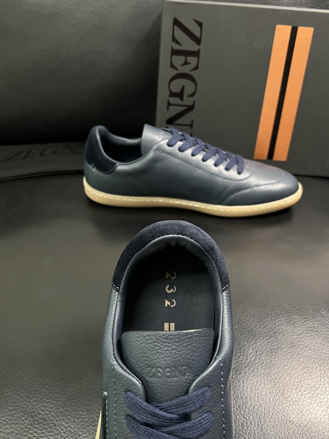 ⚠️只换码不退⚠️   Zegna  高品质  顶级工艺品  杰尼亚  专柜新款原厂配置，意大利进口牛皮