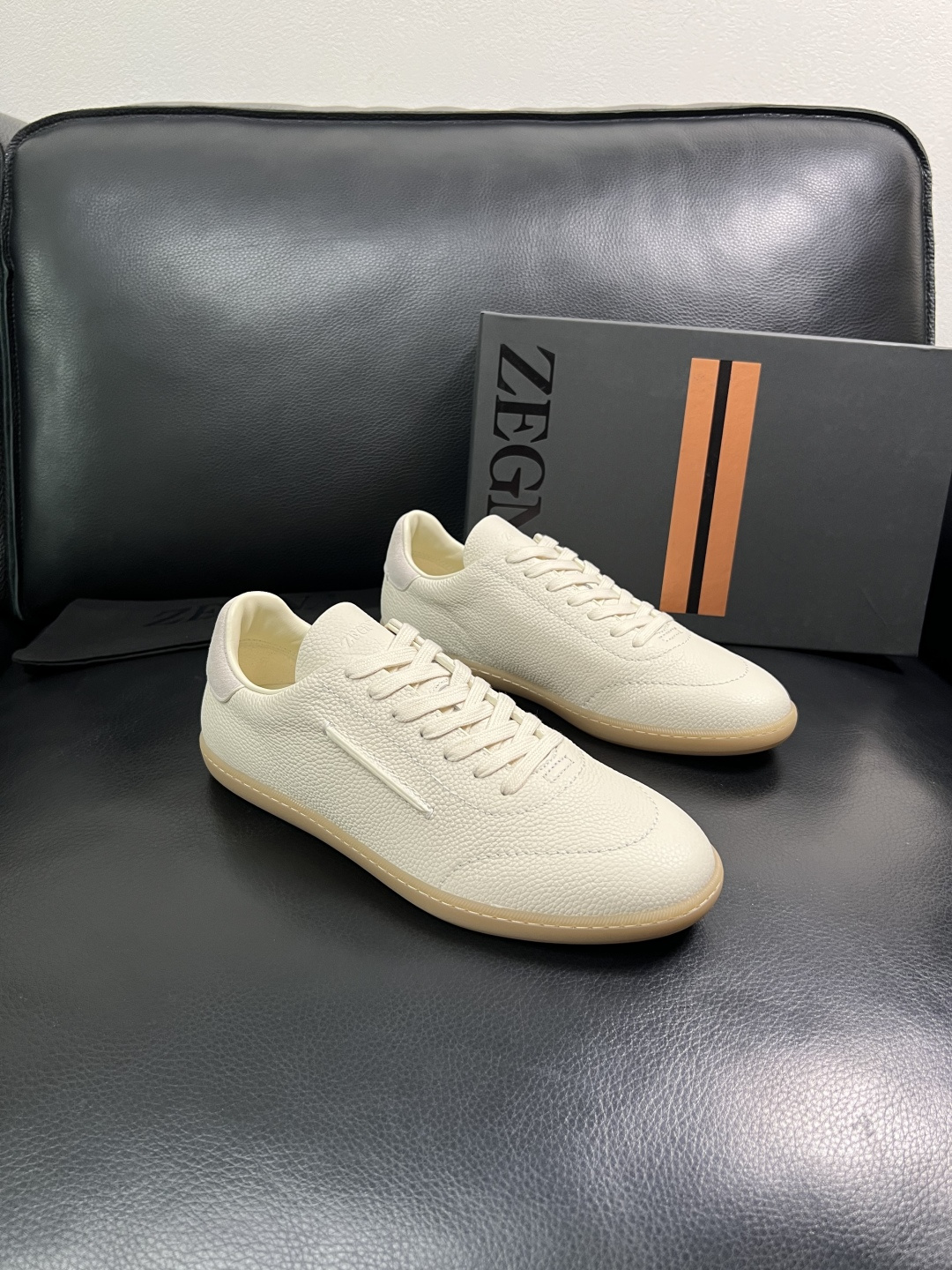 ⚠️只换码不退⚠️   Zegna  高品质  顶级工艺品  杰尼亚  专柜新款原厂配置，意大利进口牛皮