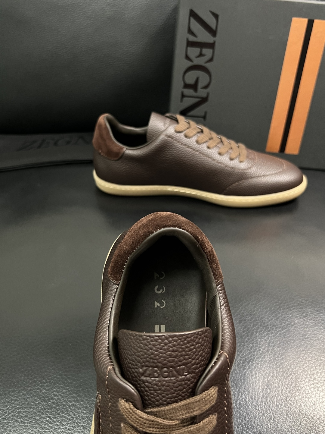 ⚠️只换码不退⚠️   Zegna  高品质  顶级工艺品  杰尼亚  专柜新款原厂配置，意大利进口牛皮
