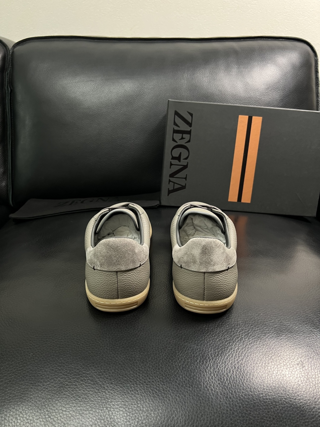 ⚠️只换码不退⚠️   Zegna  高品质  顶级工艺品  杰尼亚  专柜新款原厂配置，意大利进口牛皮