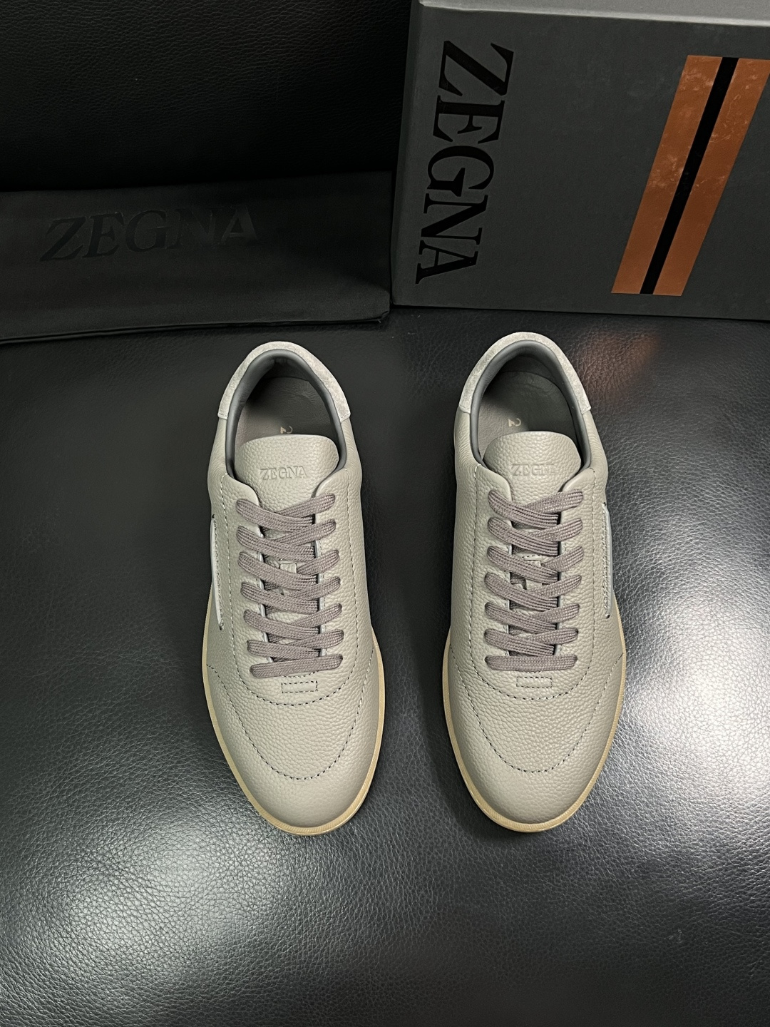 ⚠️只换码不退⚠️   Zegna  高品质  顶级工艺品  杰尼亚  专柜新款原厂配置，意大利进口牛皮