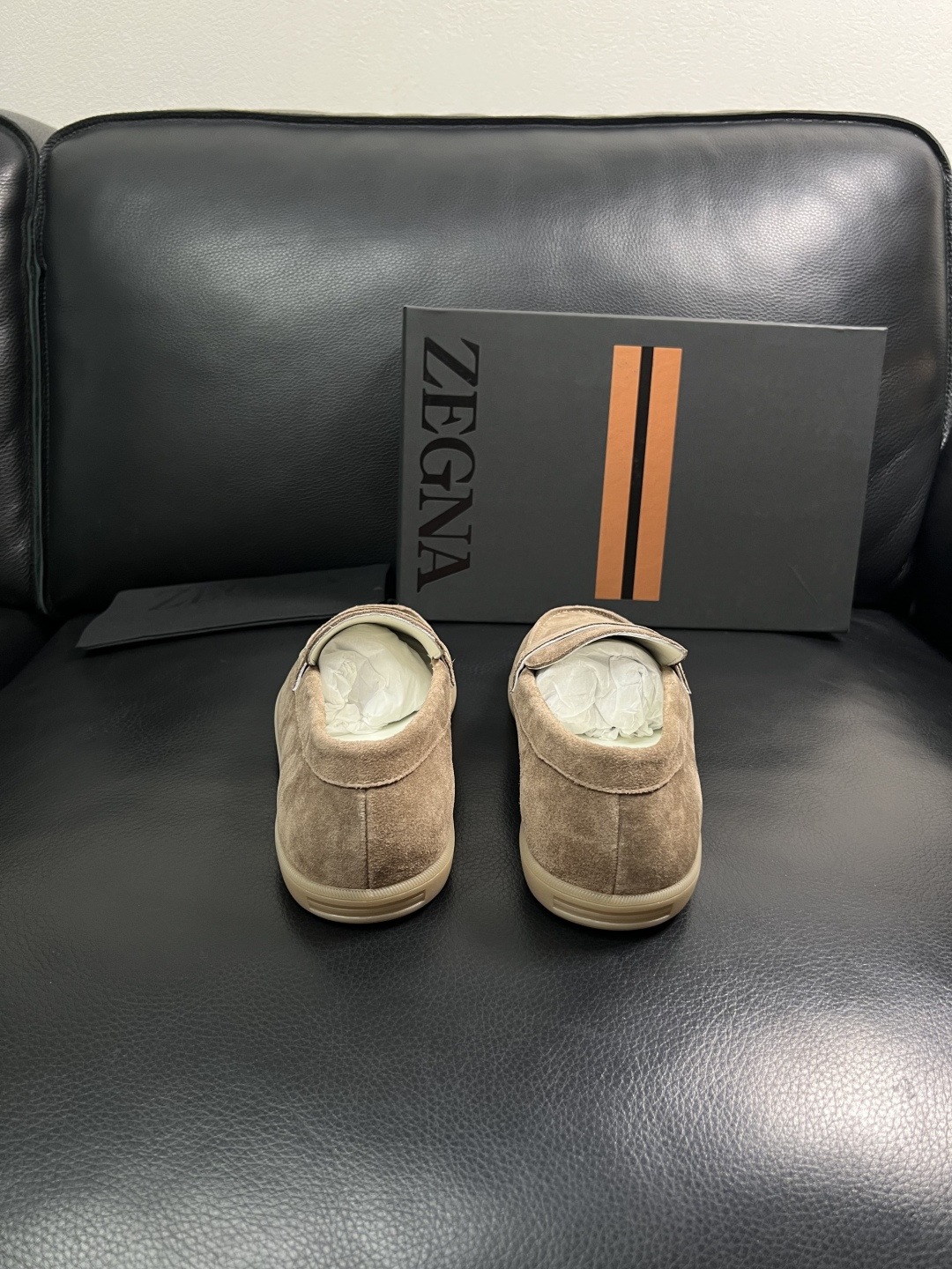 ⚠️只换码不退⚠️   Zegna  高品质  顶级工艺品  杰尼亚  专柜新款原厂配置，意大利进口牛皮
