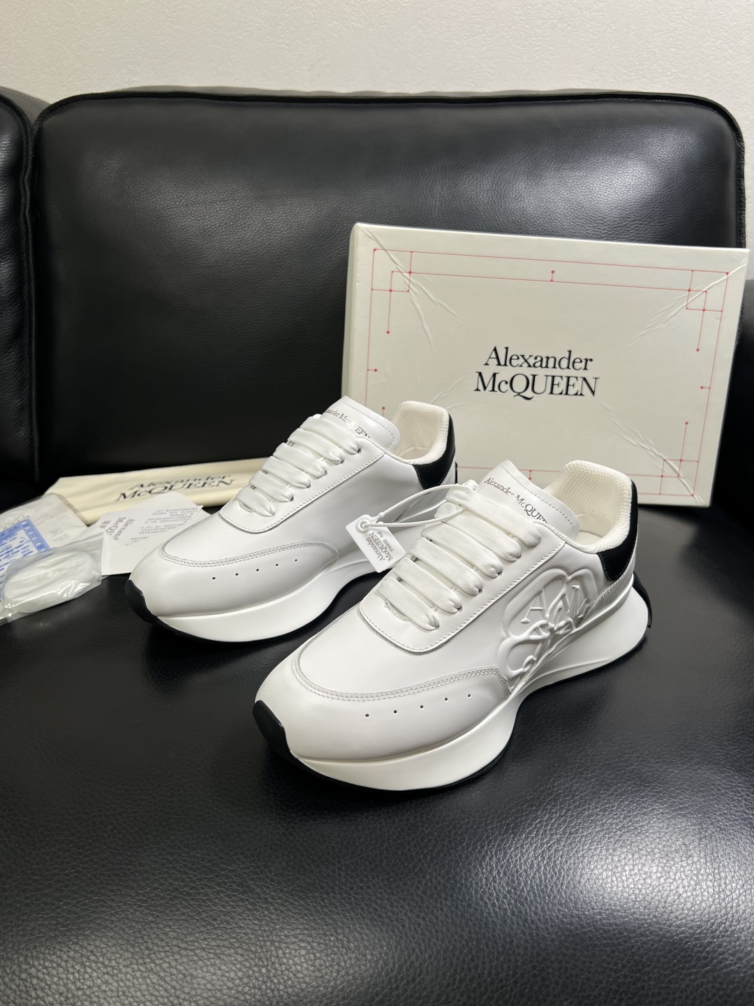 Alexander McQueen  高品质  顶级工艺品  麦昆  专柜同步 原厂配置，意大利进口原版