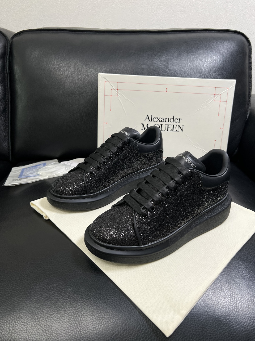 Alexander McQueen  高品质  顶级工艺品  麦昆  专柜同步 原厂配置，意大利进口原版