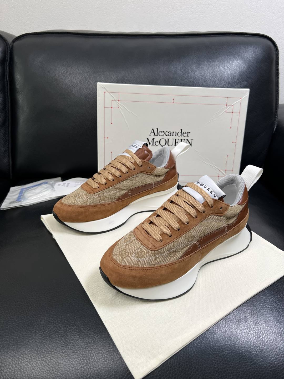 Alexander McQueen  高品质  顶级工艺品  麦昆  专柜同步 原厂配置，意大利进口原版