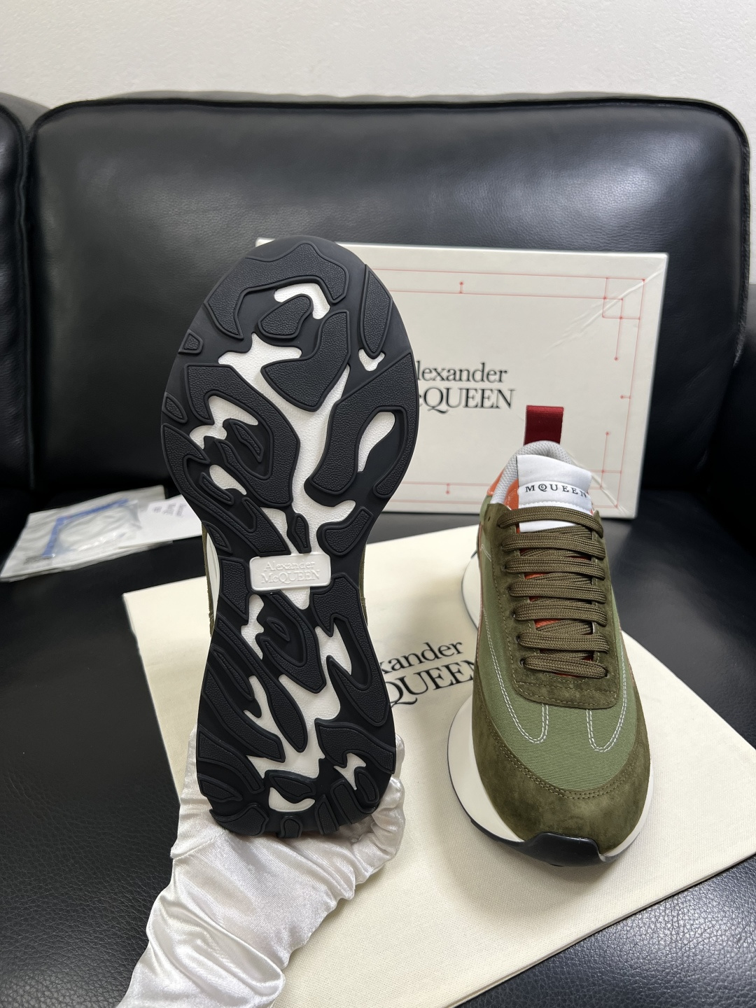 Alexander McQueen  高品质  顶级工艺品  麦昆  专柜同步 原厂配置，意大利进口原版
