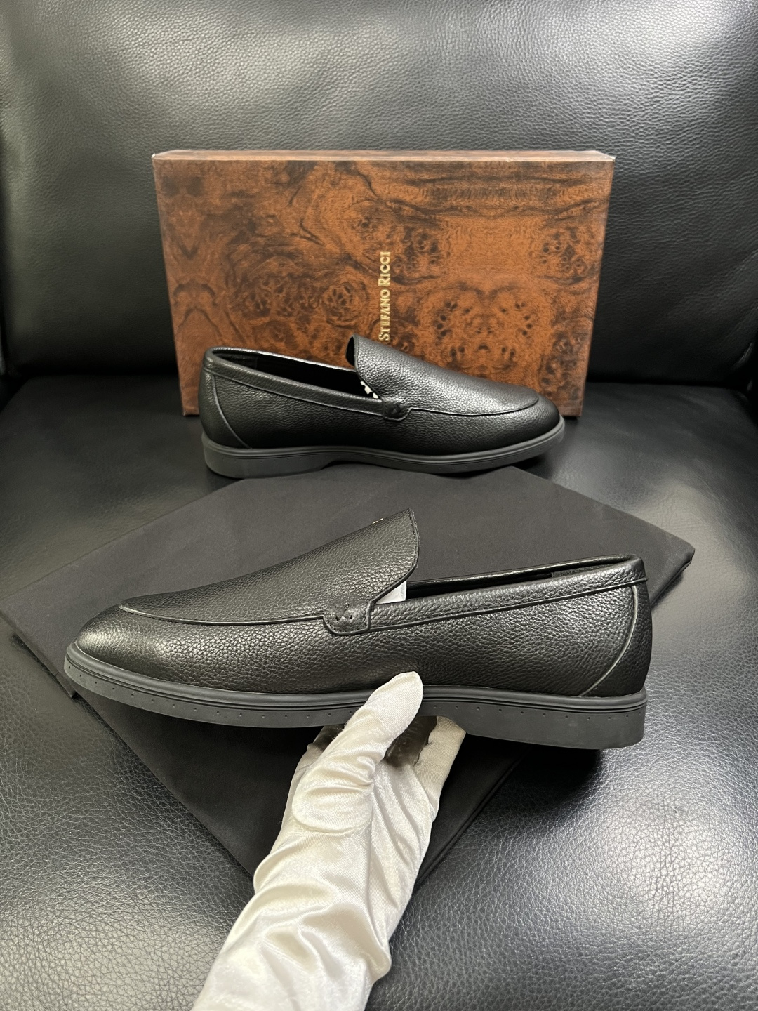 StefanoRicci  高品质  顶级代购   史蒂芬 劳尼治 皮鞋专柜新品同步，鞋面意大利进口牛皮