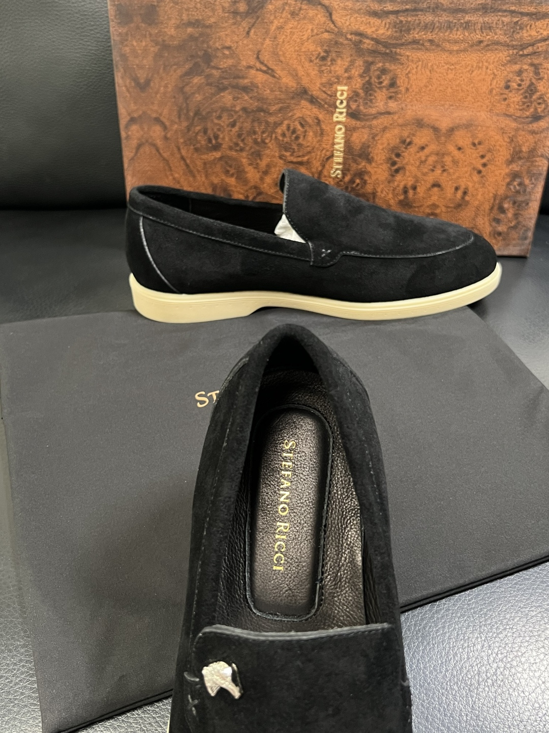 StefanoRicci  高品质  顶级代购   史蒂芬 劳尼治 皮鞋专柜新品同步，鞋面意大利进口牛皮