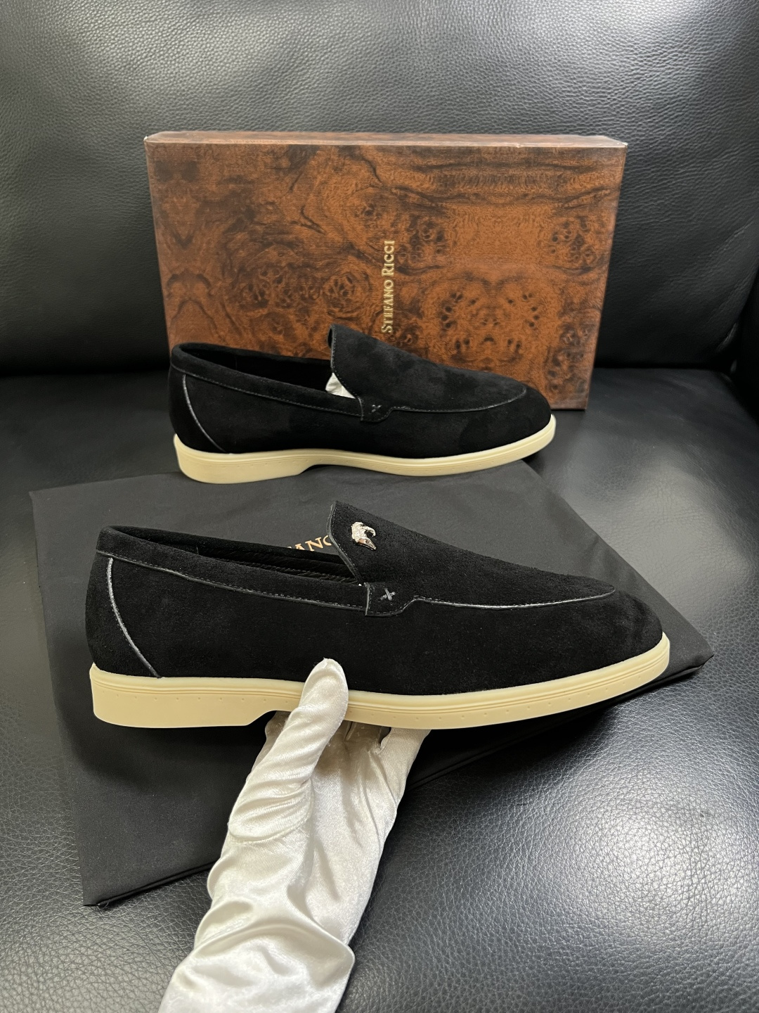 StefanoRicci  高品质  顶级代购   史蒂芬 劳尼治 皮鞋专柜新品同步，鞋面意大利进口牛皮