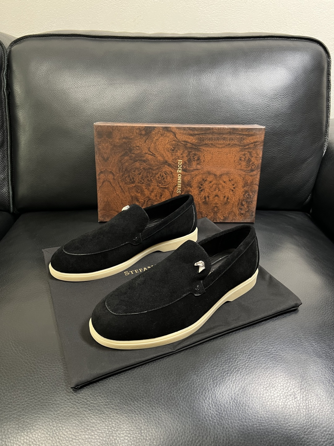 StefanoRicci  高品质  顶级代购   史蒂芬 劳尼治 皮鞋专柜新品同步，鞋面意大利进口牛皮