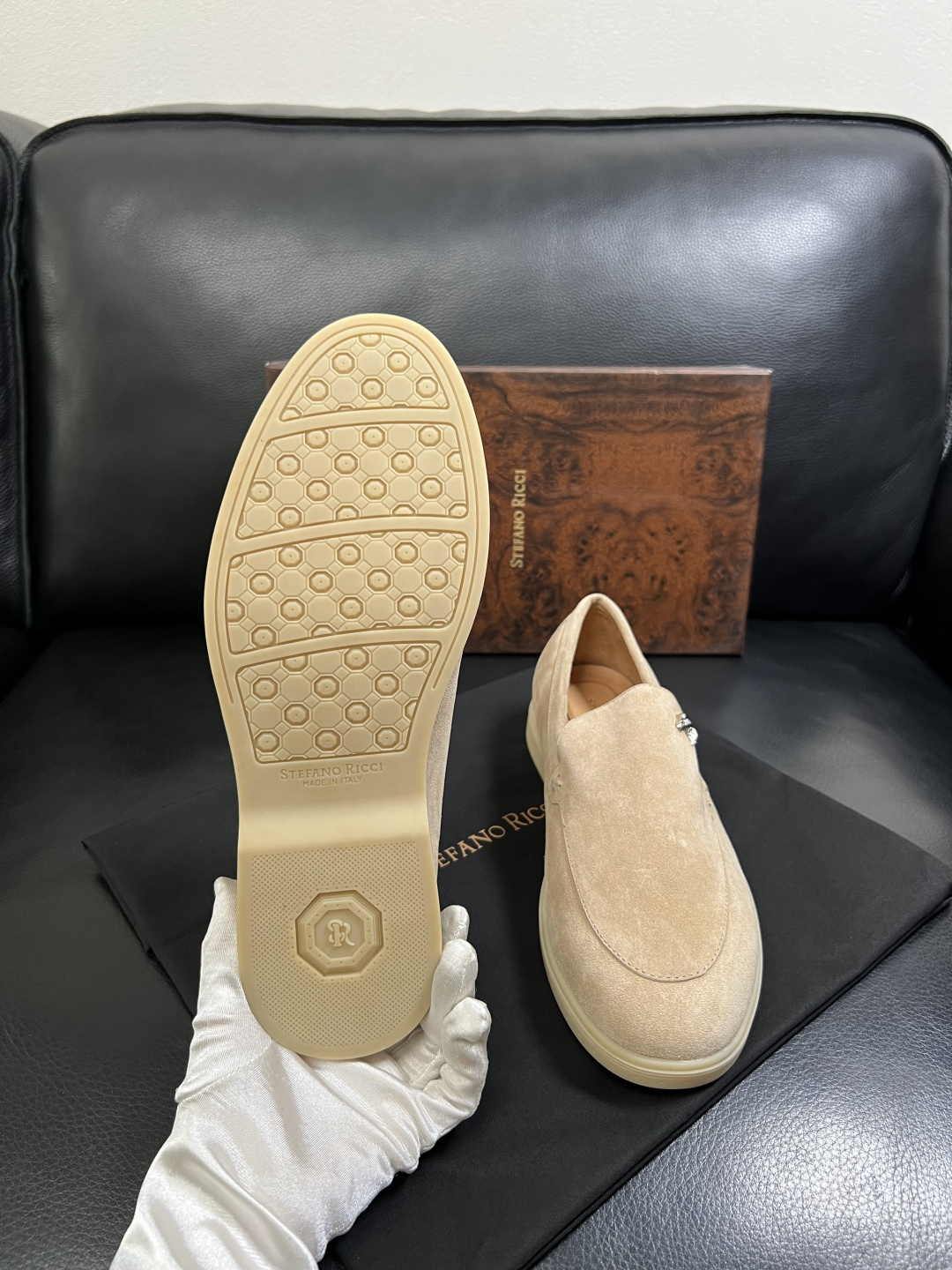 StefanoRicci  高品质  顶级代购   史蒂芬 劳尼治 皮鞋专柜新品同步，鞋面意大利进口牛皮