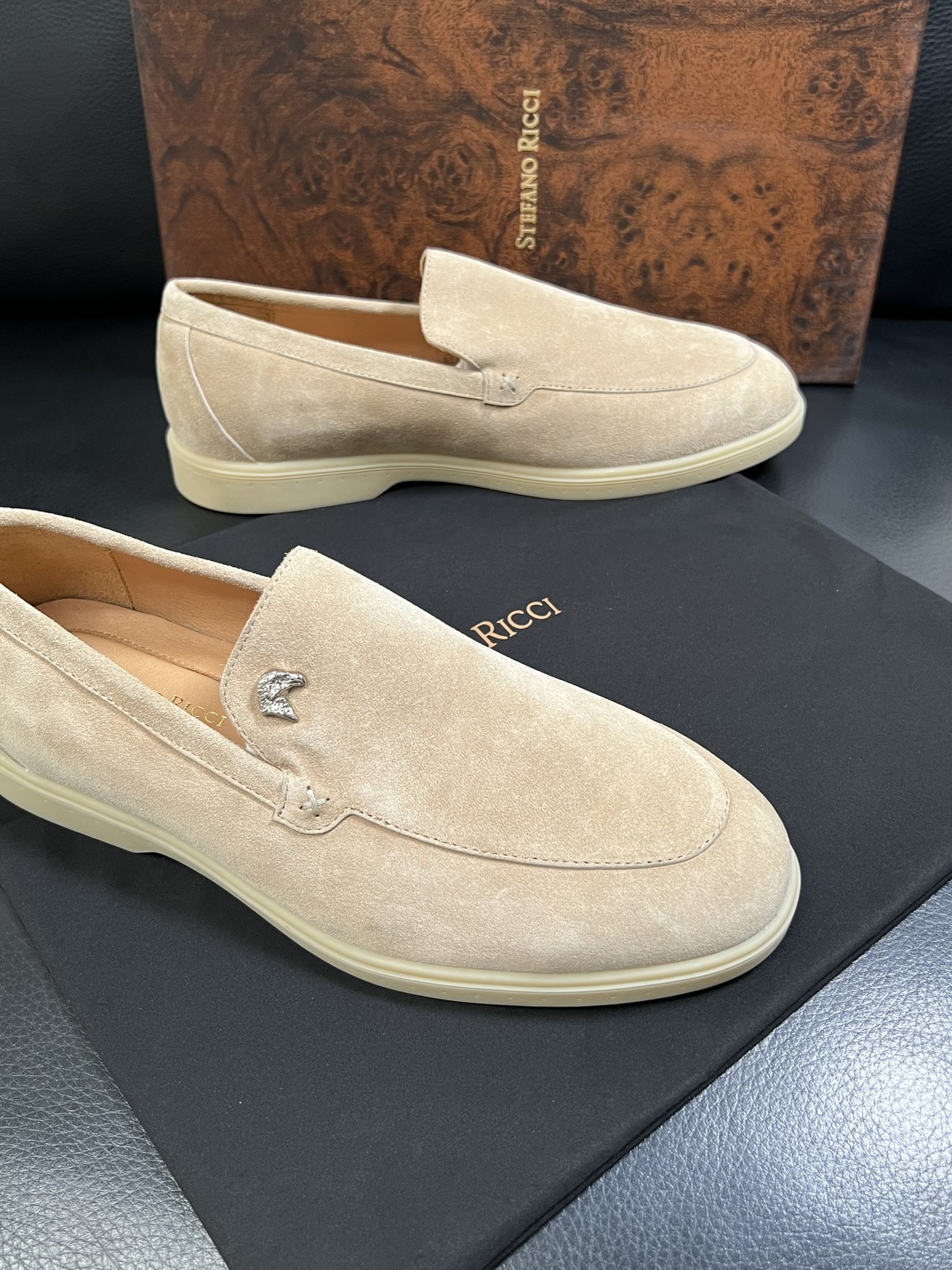 StefanoRicci  高品质  顶级代购   史蒂芬 劳尼治 皮鞋专柜新品同步，鞋面意大利进口牛皮