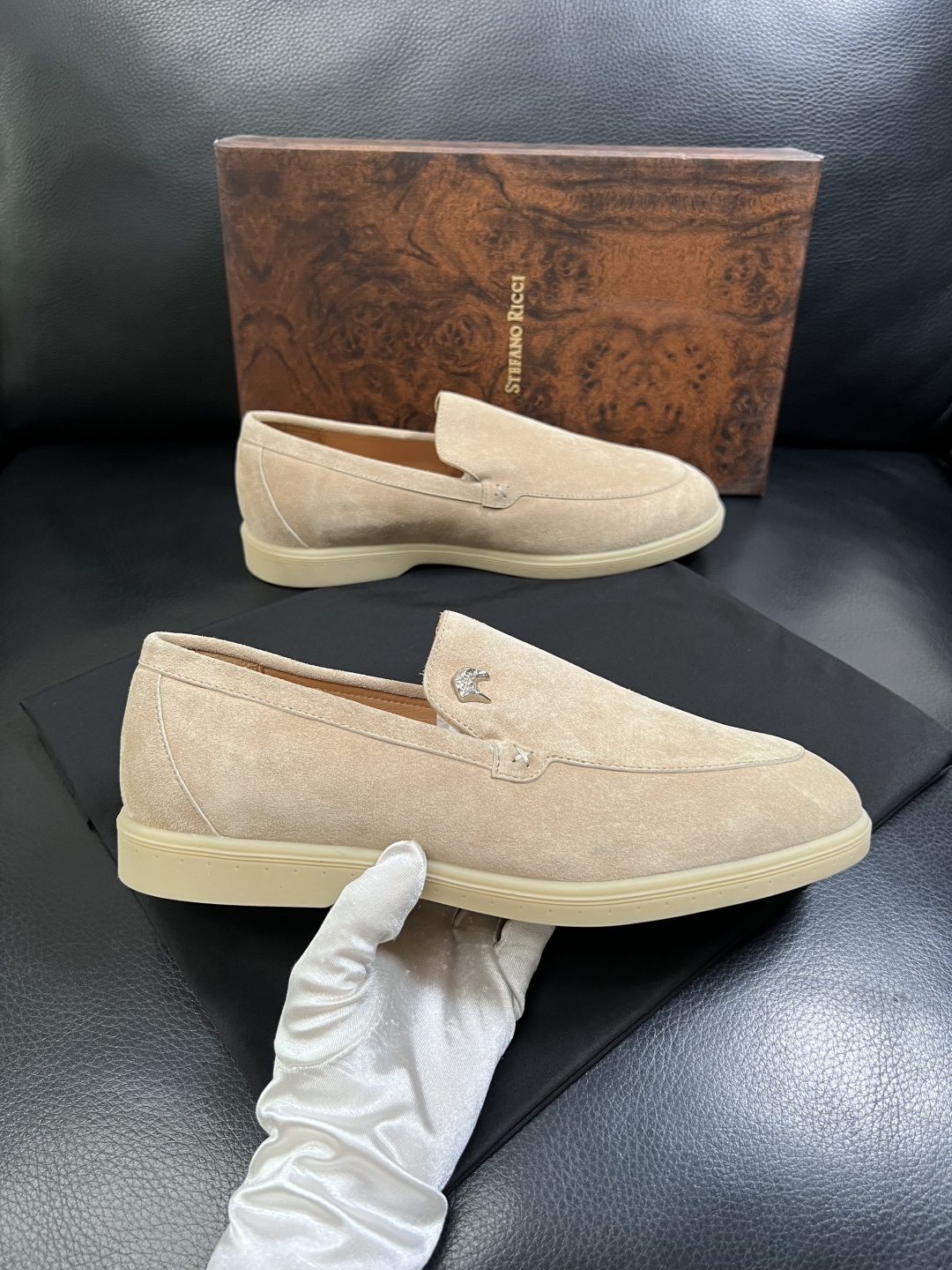 StefanoRicci  高品质  顶级代购   史蒂芬 劳尼治 皮鞋专柜新品同步，鞋面意大利进口牛皮