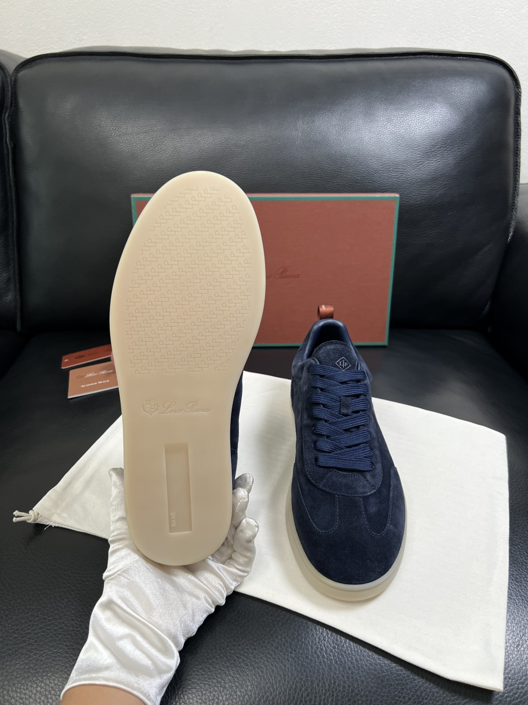 Loro Piana  高品质  顶级工艺品  诺悠翩雅  新品专柜同步原厂配置，鞋面意大利进口牛皮面料