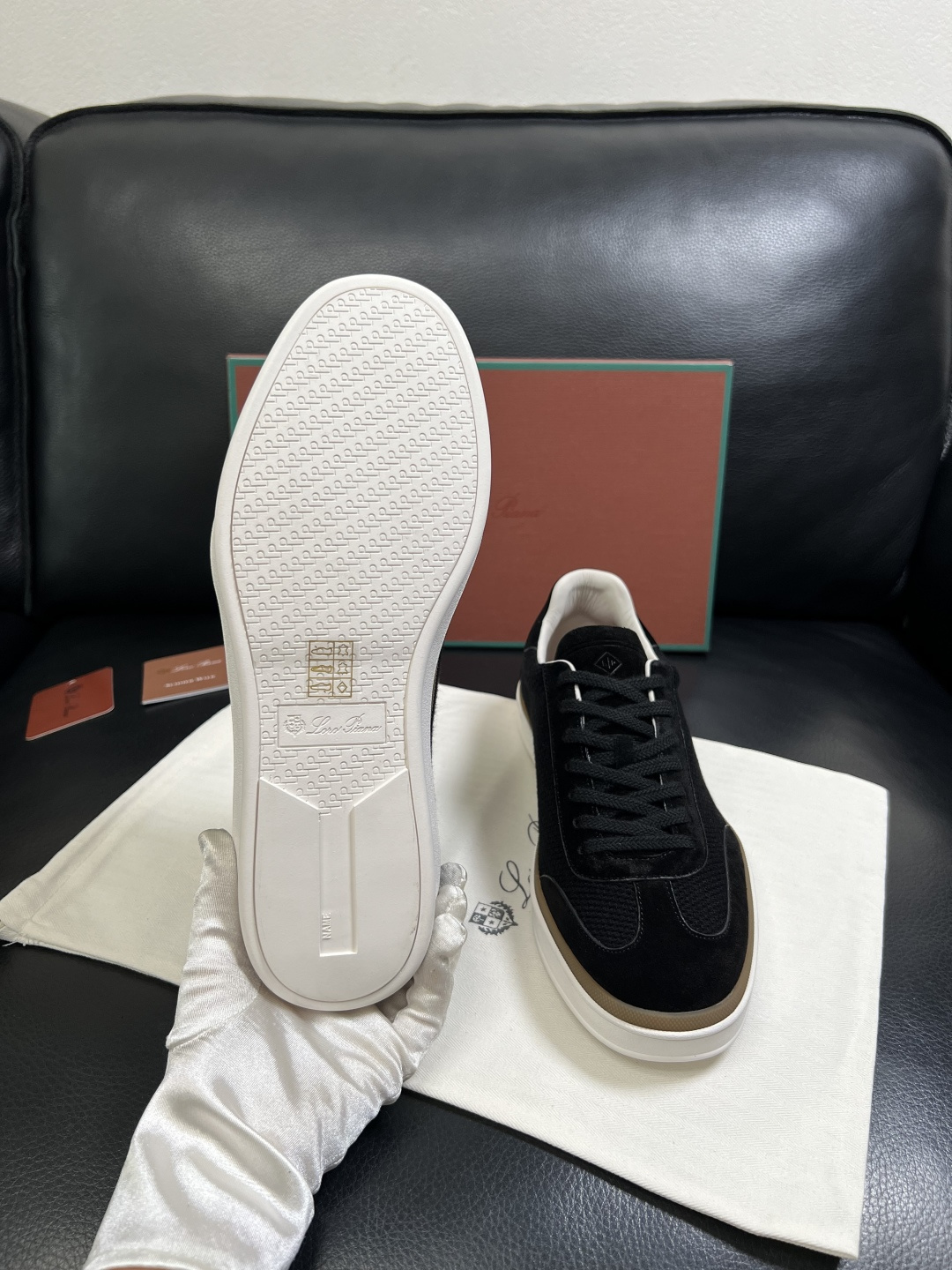 Loro Piana  高品质  顶级工艺品  诺悠翩雅  新品专柜同步原厂配置，鞋面意大利进口牛皮面料