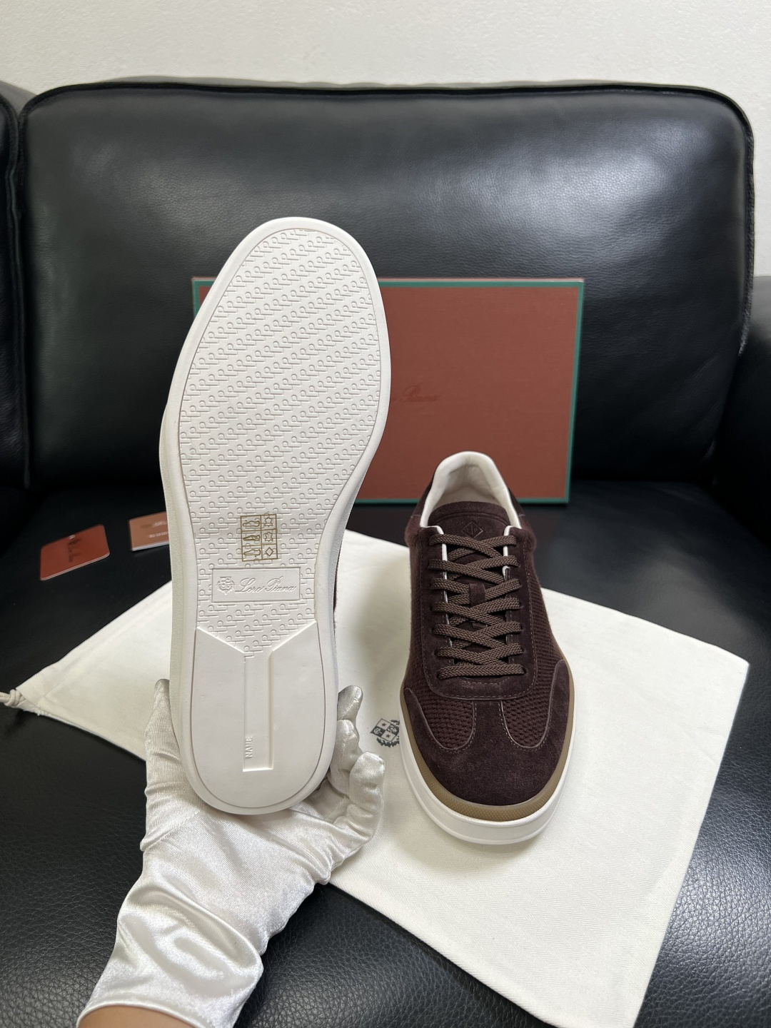 Loro Piana  高品质  顶级工艺品  诺悠翩雅  新品专柜同步原厂配置，鞋面意大利进口牛皮面料