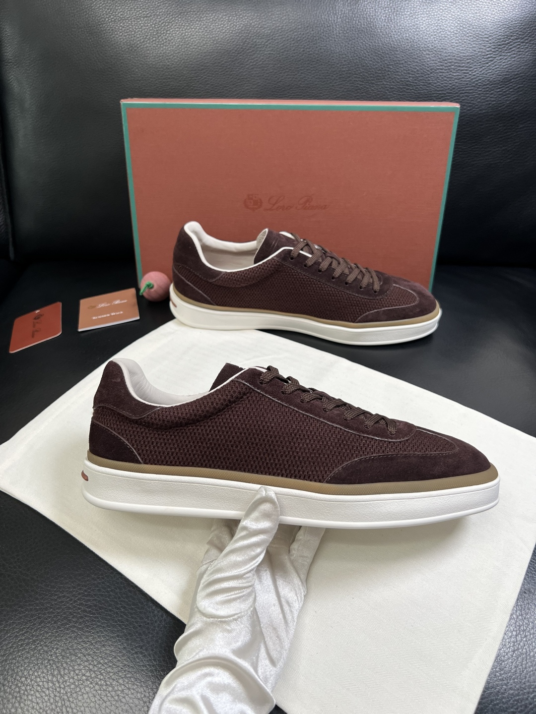 Loro Piana  高品质  顶级工艺品  诺悠翩雅  新品专柜同步原厂配置，鞋面意大利进口牛皮面料