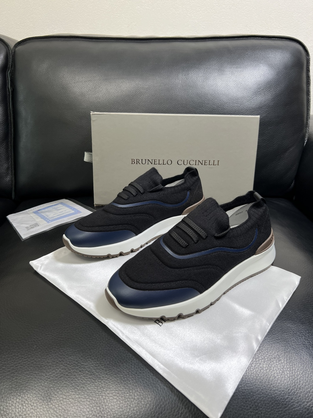 Brunello Cucinelli  高品质 顶级工艺品  BC  专柜同步原厂配置，意大利进口牛皮面