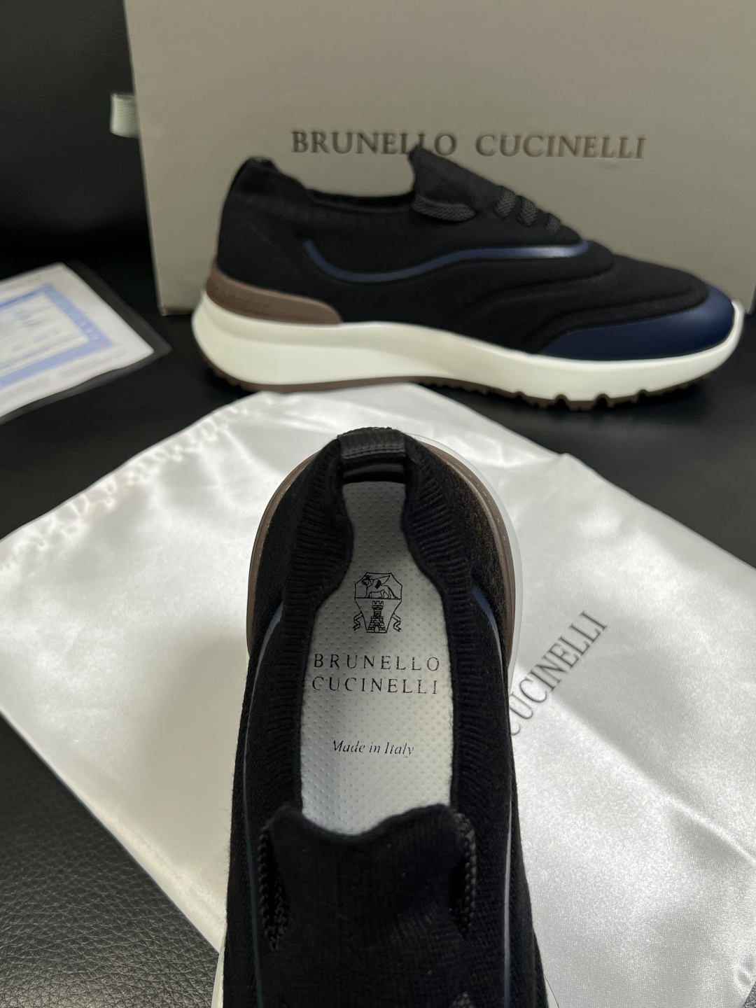 Brunello Cucinelli  高品质 顶级工艺品  BC  专柜同步原厂配置，意大利进口牛皮面