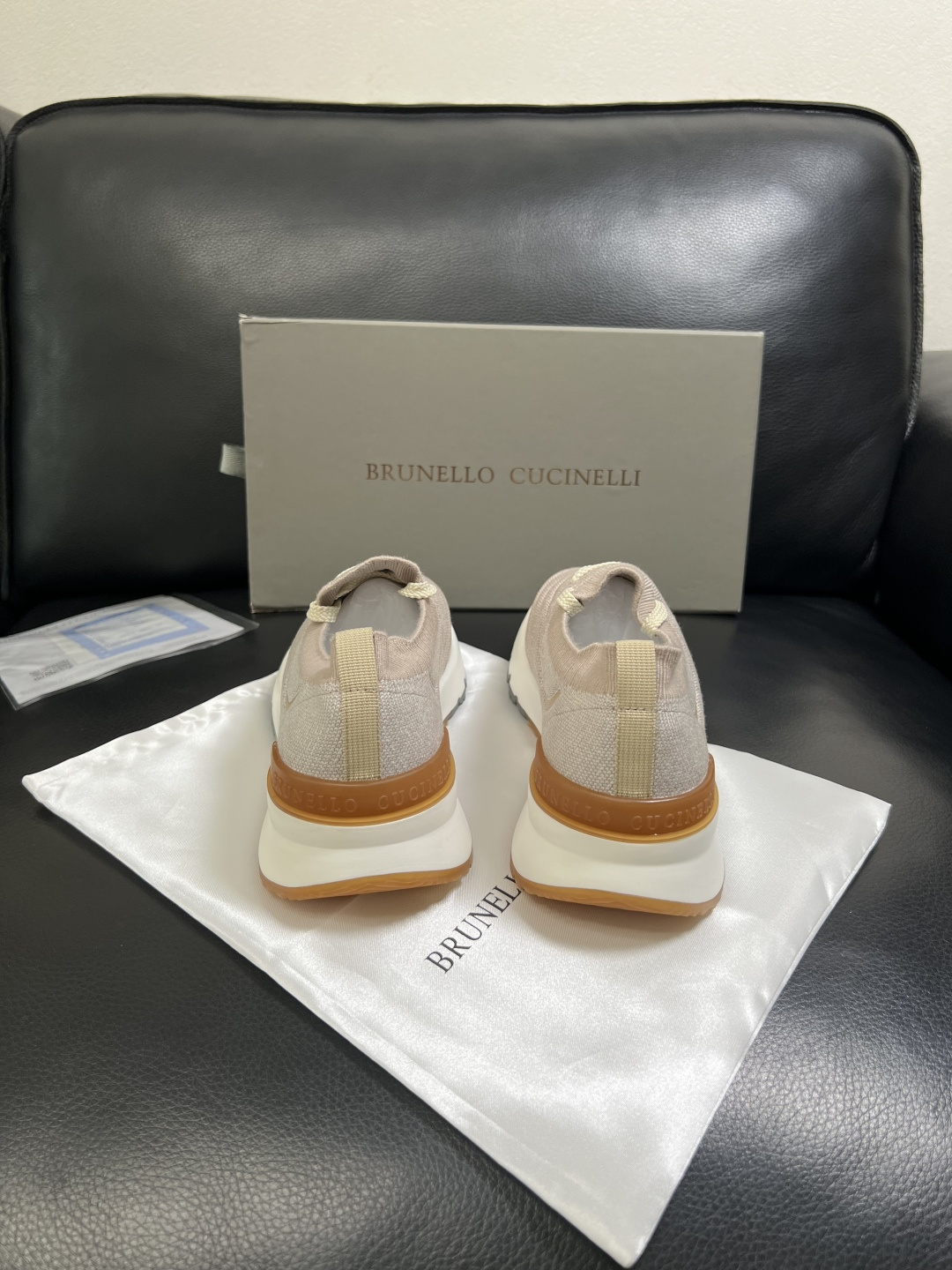 Brunello Cucinelli  高品质 顶级工艺品  BC  专柜同步原厂配置，意大利进口牛皮面