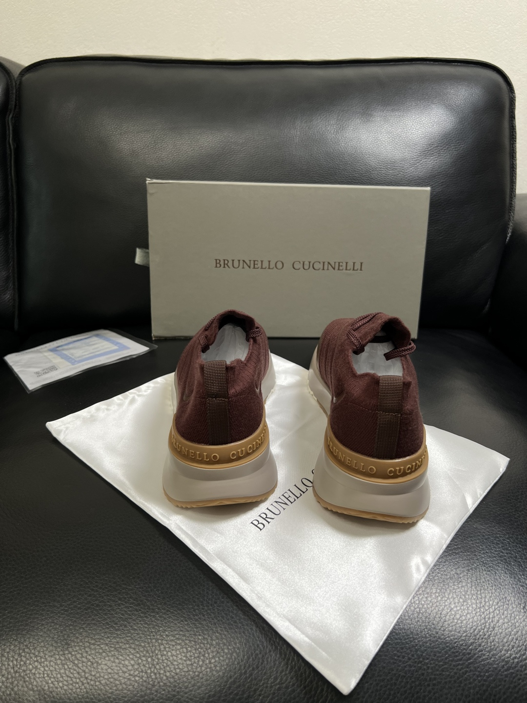 Brunello Cucinelli  高品质 顶级工艺品  BC  专柜同步原厂配置，意大利进口牛皮面
