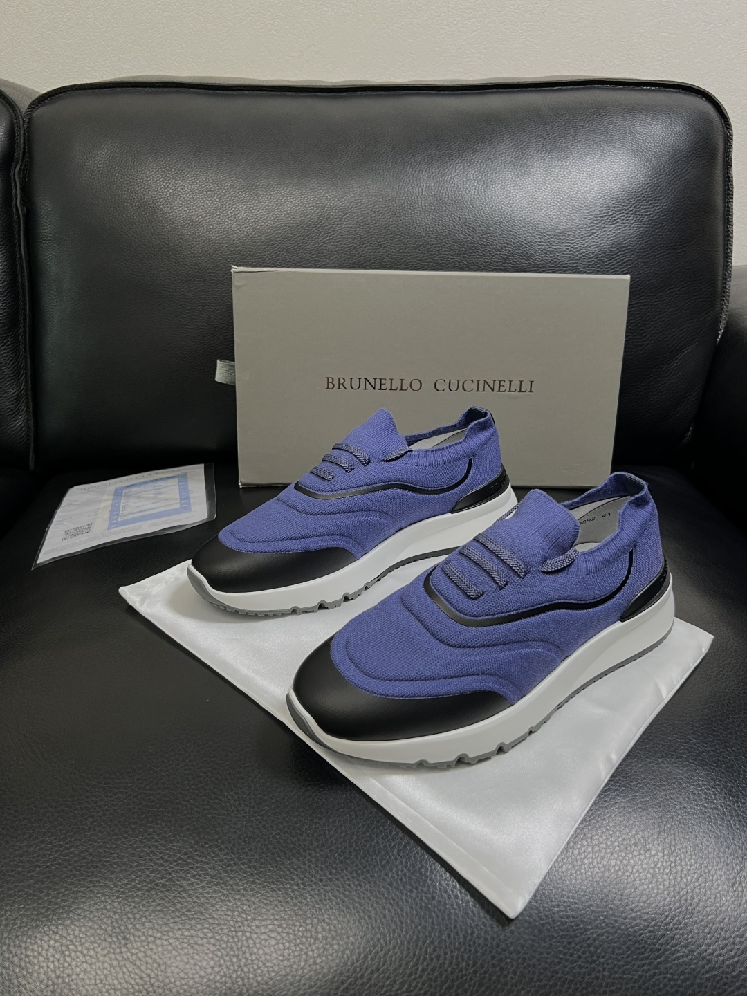 Brunello Cucinelli  高品质 顶级工艺品  BC  专柜同步原厂配置，意大利进口牛皮面