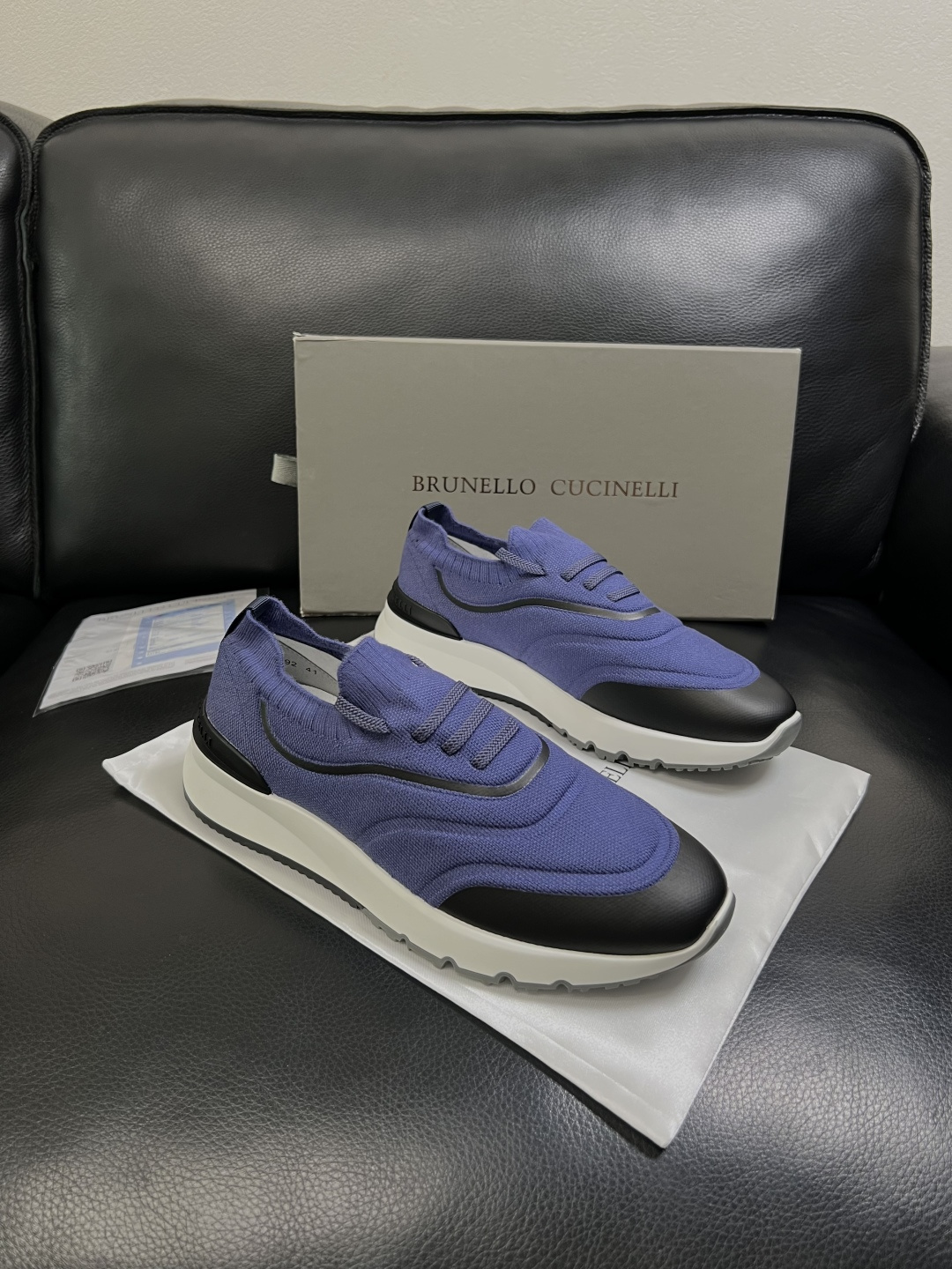 Brunello Cucinelli  高品质 顶级工艺品  BC  专柜同步原厂配置，意大利进口牛皮面