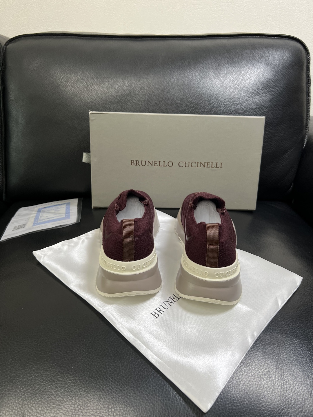 Brunello Cucinelli  高品质 顶级工艺品  BC  专柜同步原厂配置，意大利进口牛皮面