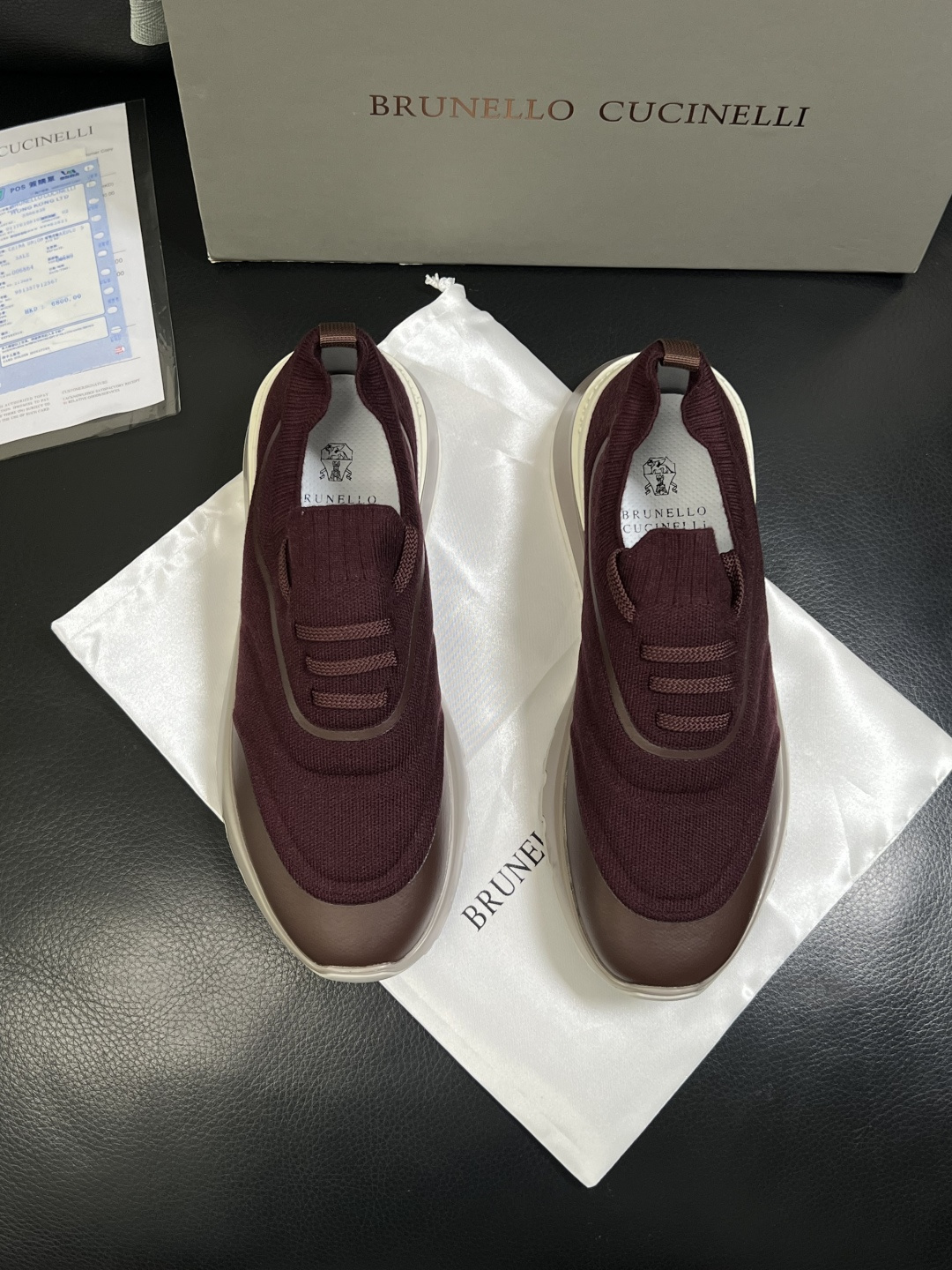 Brunello Cucinelli  高品质 顶级工艺品  BC  专柜同步原厂配置，意大利进口牛皮面