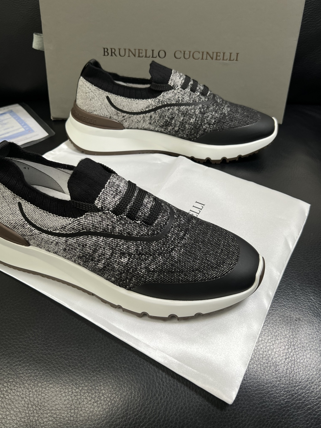 Brunello Cucinelli  高品质 顶级工艺品  BC  专柜同步原厂配置，意大利进口牛皮面
