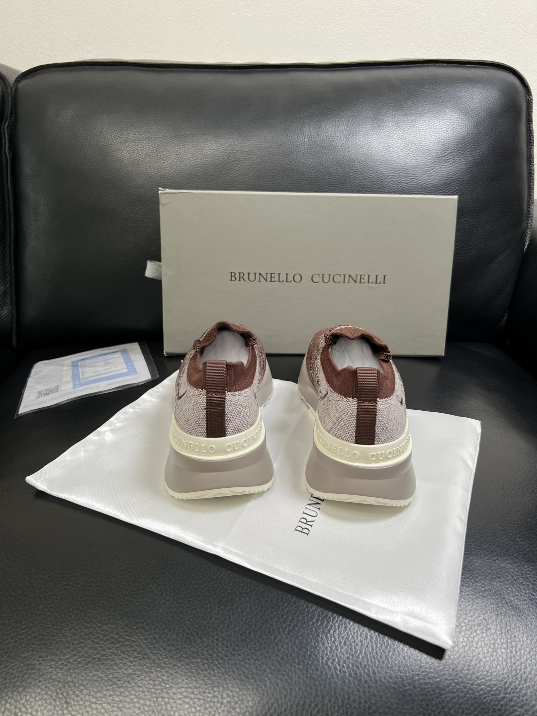 Brunello Cucinelli  高品质 顶级工艺品  BC  专柜同步原厂配置，意大利进口牛皮面